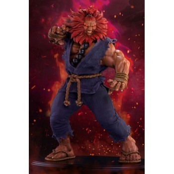 Street Fighter Mixed Media Statue 1/4 Akuma Deluxe Exclusive 45 cm